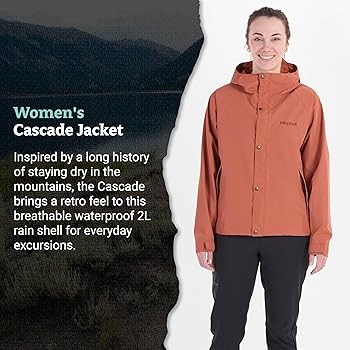 Amazon.com: MARMOT Women's Cascade Durable & Waterproof Rain